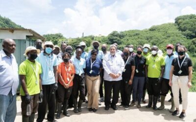 PM Gonsalves Tour Medicinal Cannabis Facilities